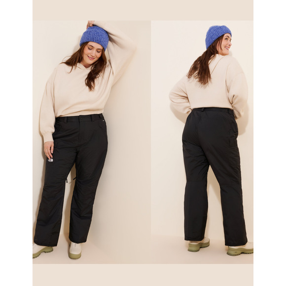 The North Face Pants - The North Face Black Insulated Track Pants